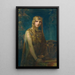 Isolde den keltiske prinsesse - Gaston Bussière — indrammet kunstværk på væggen
