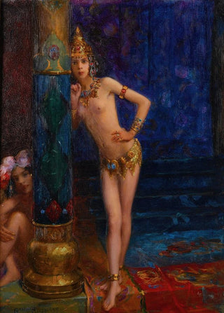 Gaston Bussire - Two Dancers.webp