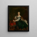 L'imperatrice Marie-Thérèse - Georg Adam Eger — indrammet kunstværk på væggen