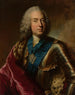 Portrait af Karl August Reks, saksisk minister - Georg Desmares — visning af kunstværket
