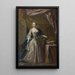 Ulrika Eleonora 1688-1741 - Georg Engelhard Schröder — indrammet kunstværk på væggen