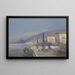 Motif de Capri - Georg Fischhof — indrammet kunstværk på væggen