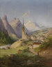 Vue de Heiligenblut - Georg Geyer — visning af kunstværket