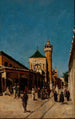 Rue à Tunis - Georg Grimm — visning af kunstværket