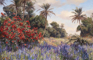 Georg Macco - Sdliche Landschaft mit Lavendel.webp