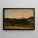 Château sur les arbres - Georg Wilhelm Issel — indrammet kunstværk på væggen