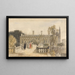 Clare College, Cambridge - George Haydock Dodgson — indrammet kunstværk på væggen