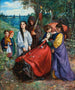 L'enterrement de la mariée - George Adolphus Storey — visning af kunstværket
