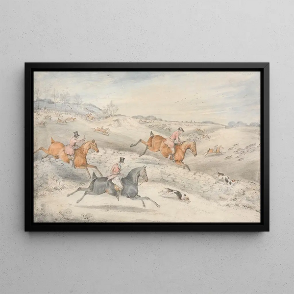 George Alken - Foxhunting Full Cry.webp