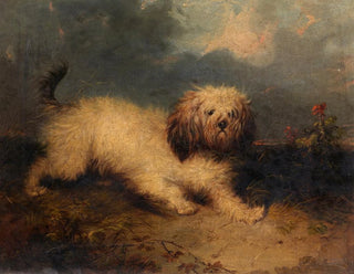 En hund - George Armfield — visning af kunstværket