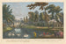 Vue over hulen ved Serpentine-floden i bøgeskoven i baronens haver i Stow i Buckinghamshire - George Bickham den Ældre — visning af kunstværket
