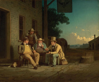 Sondage pour un vote - George Caleb Bingham — visning af kunstværket