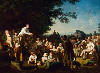 Discours sur une souche - George Caleb Bingham — visning af kunstværket