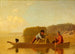Le retour des trappeurs - George Caleb Bingham — visning af kunstværket