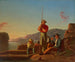 Le bateau en bois - George Caleb Bingham — visning af kunstværket