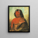 George Catlin — indrammet kunstværk på væggen
