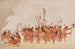 Danse des Braves Ojibwa - George Catlin — visning af kunstværket