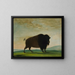 Bævrede i græsset - George Catlin — indrammet kunstværk på væggen