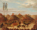 Danse du taureau, ceremoni OKeePa af Mandans - George Catlin — visning af kunstværket