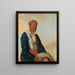 Cl-Lee, bandeleder - George Catlin — indrammet kunstværk på væggen