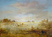 Élan brøltende i en efterårsslette - George Catlin — visning af kunstværket