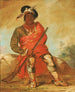Etehe-fixe-co Rensdyr uden hjerte en chef - George Catlin — visning af kunstværket