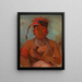 George Catlin We-Ke-R-Law Den, der bytter - George Catlin — indrammet kunstværk på væggen