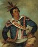 Tortue serpentine H-Tchoo-Tc-Knee, en métisse - George Catlin — visning af kunstværket