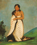 Hee-Lh-Dee Pure Fontaine Épouse de la Fumée - George Catlin — visning af kunstværket