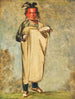 Kwkawnechoa en modig - George Catlin — visning af kunstværket