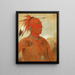 Lawhhecootslashwno Brave Chief og Skidi Wolf Pawnee - George Catlin — indrammet kunstværk på væggen