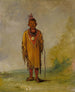 Me-su-wahk Deer Hair Fils foretrukket af Kee-ok-k - George Catlin — visning af kunstværket