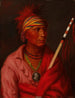 Pas de cœur Nan-che-ning-ga - George Catlin — visning af kunstværket