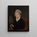 Portrait af Polly Sutton Catlin - George Catlin — indrammet kunstværk på væggen