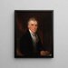 Portrait af Putnam Catlin - George Catlin — indrammet kunstværk på væggen