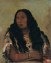 Tch-N-Su-Mns-Ka Sand Bar Ægtefælle af købmanden François Chardon - George Catlin — visning af kunstværket