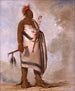 Tchong-Tas-Sb-Bee Chien Noir Deuxième Chef - George Catlin — visning af kunstværket
