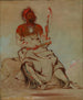 Te-Ah-Ke-Ra-Le-Re-Coo Le Cheyenne, en Pawnee republikansk - George Catlin — visning af kunstværket
