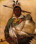 Th-Ke-Nh-Kee Black Coat un chef - George Catlin — visning af kunstværket