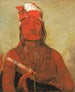 TohKéTo Pierre med horn en chef - George Catlin — visning af kunstværket