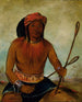 TulLockChshKo boit le jus de la pierre - George Catlin — visning af kunstværket