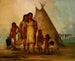 To Comanche Piger - George Catlin — visning af kunstværket