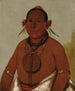 WaSwMeSaw Råbende torden, den yngste søn af Black Hawk - George Catlin — visning af kunstværket