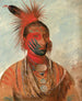 Washkamonya Fast Dancer i Guerrier - George Catlin — visning af kunstværket