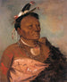 WeeTRaShRo Chef de la tribu - George Catlin — visning af kunstværket