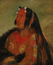 Pigeons de WiJnJon Egg Head The Light, un jeune guerrier distingué - George Catlin — visning af kunstværket