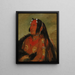 Pigeons de WiJnJon Egg Head The Light, un jeune guerrier distingué - George Catlin — indrammet kunstværk på væggen