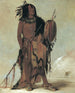 Wnnestou White Buffalo, en gammel shaman - George Catlin — visning af kunstværket