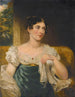 Portræt af den irske skuespillerinde Harriett Constance Smithson - George Clint — visning af kunstværket