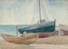 Bateaux sur la plage - George Copeland Ault — visning af kunstværket